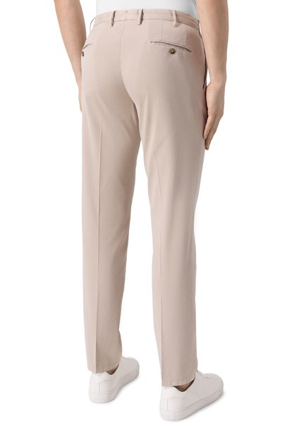 Брюки из хлопка и шелка L.B.M. 1911, арт. 8480/55022, фото 4