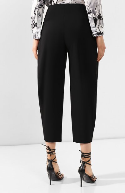 Шерстяные брюки STELLA MCCARTNEY черного цвета по цене 49300 руб., арт. 594972/SMB48, фото 4 Шерстяные брюки STELLA MCCARTNEY, арт. 594972/SMB48, фото 4