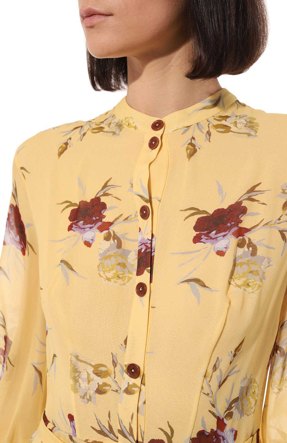 Шелковое платье ULYANA SERGEENKO, арт. ABC007SS17P 2674т22, фото 5