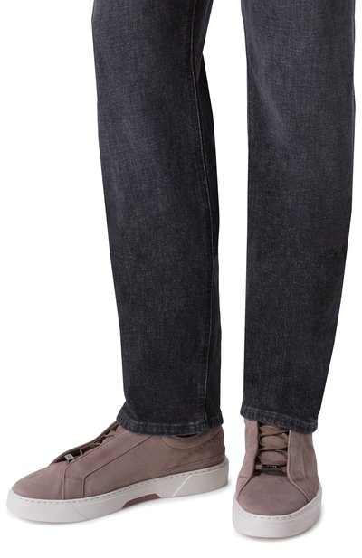 Кеды gary из нубука BOSS, арт. 50552971, фото 3