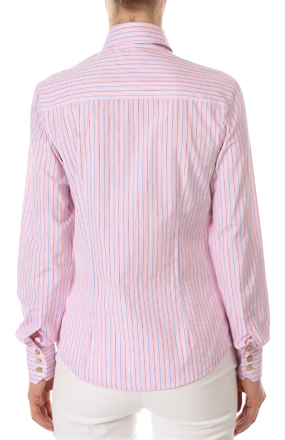 Блуза KITON розового цвета по цене 72600 руб., арт. D23409/H5158, фото 3 Блуза KITON, арт. D23409/H5158, фото 3