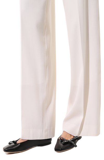 Кожаные балетки veda JIMMY CHOO, арт. VEDA BALLERINA/BMF, фото 3