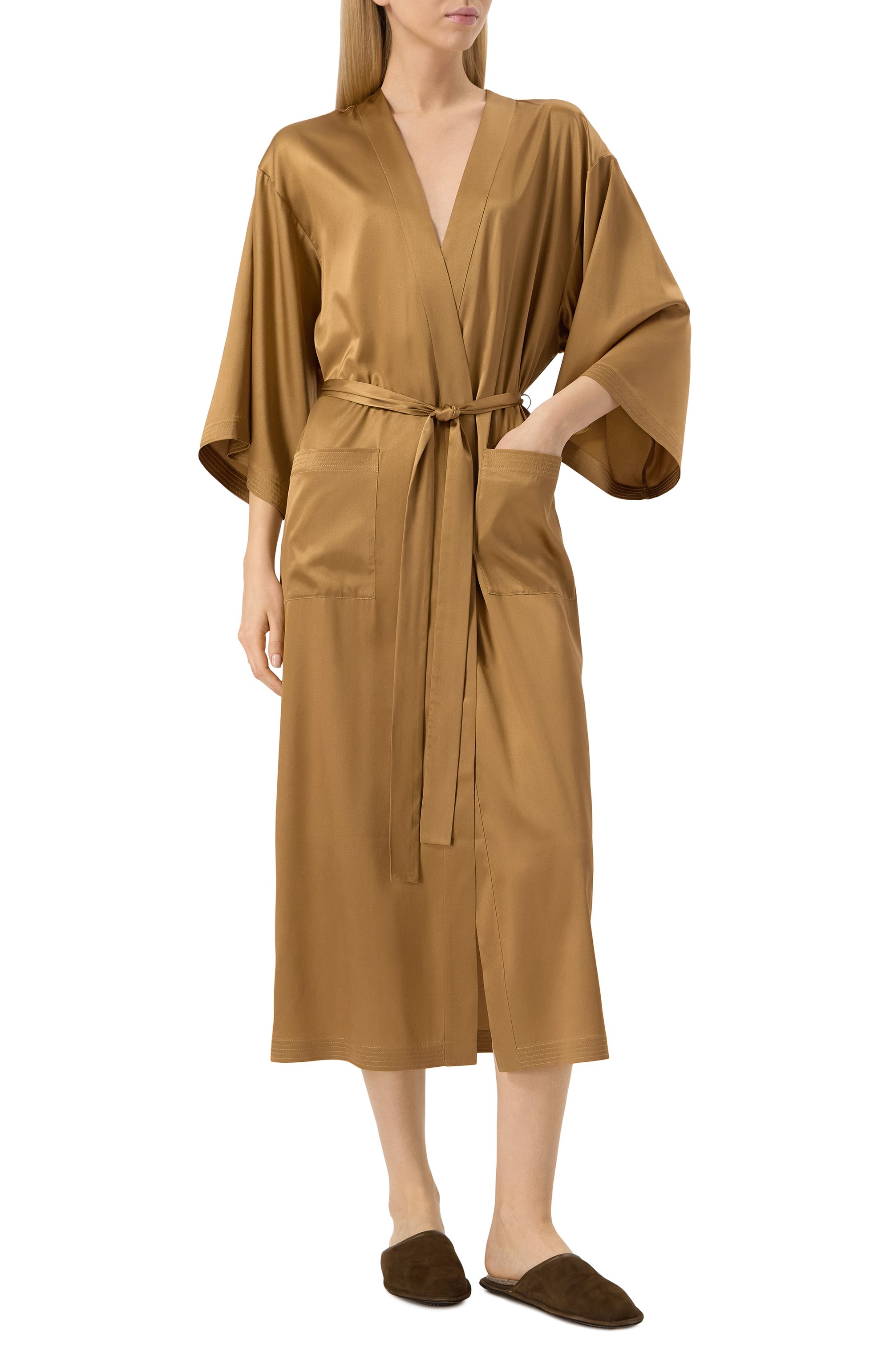 Шелковый халат EDOMO, арт. C011006FW2425, фото 2