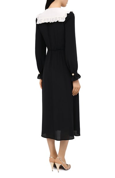 Шелковое платье ALESSANDRA RICH, арт. FAB2207-F3057, фото 4