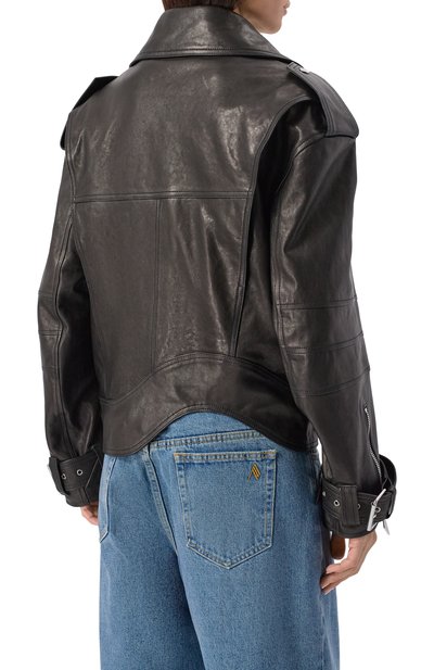 Кожаная куртка THE ATTICO, арт. 251WCB00099/LBT138AA, фото 4