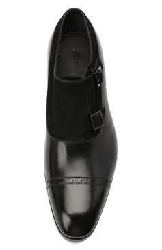Кожаные монки SANTONI, арт. MCLE17415LE1FLTUN51, фото 1
