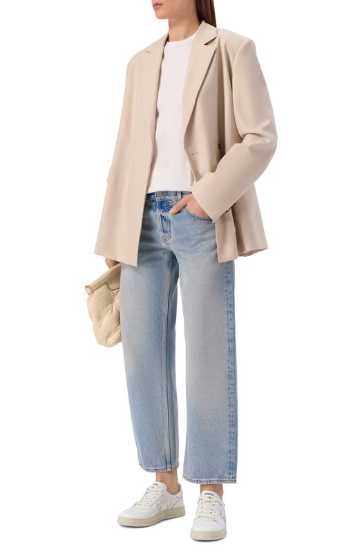 Кожаные кеды Quinn-D Premiata QUINND/VAR 8215 Белый  QUINND/VAR 8215 Фото 3