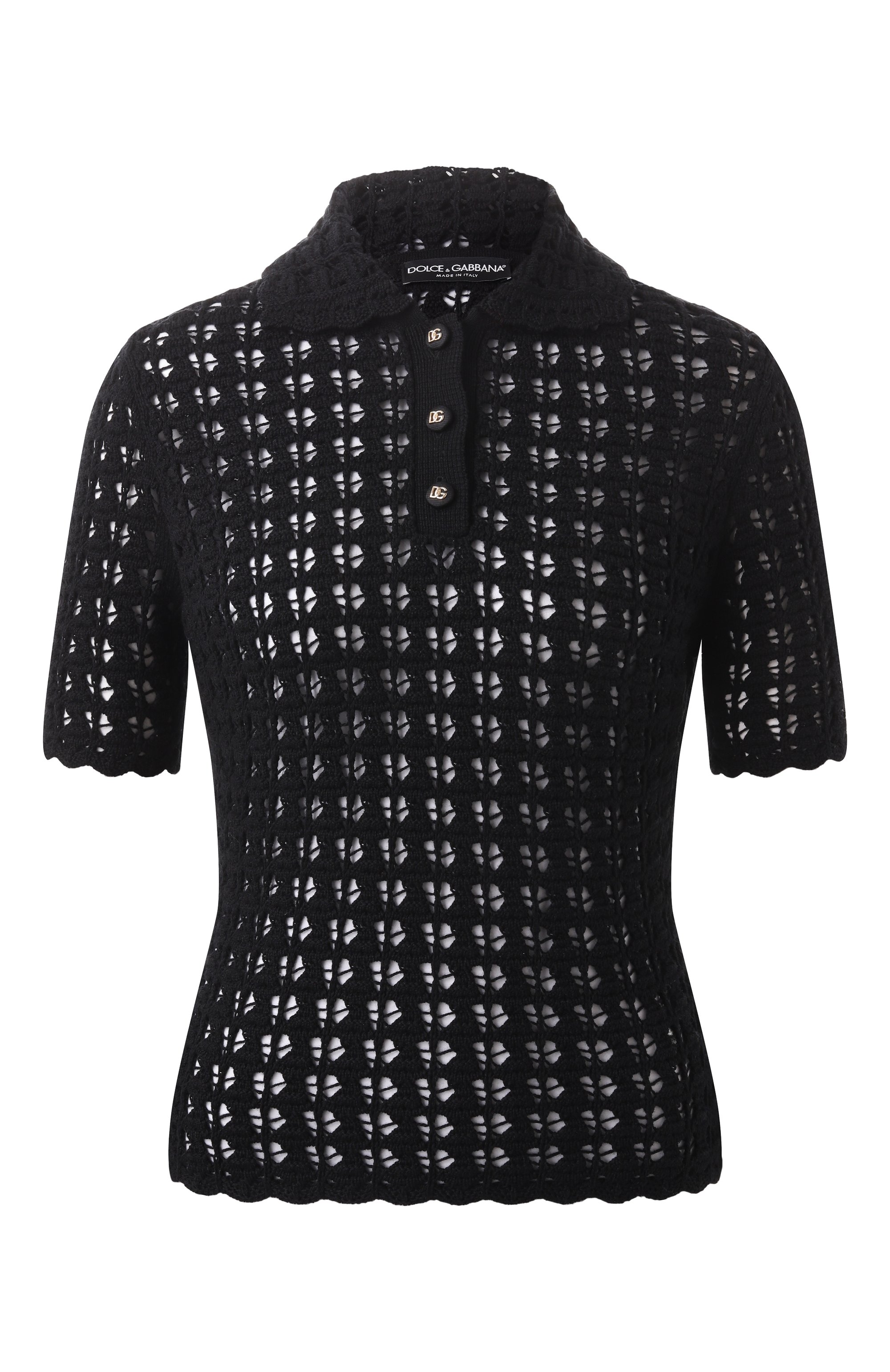 Шерстяное поло DOLCE & GABBANA, арт. FXZ15T/JCVWH, фото 1