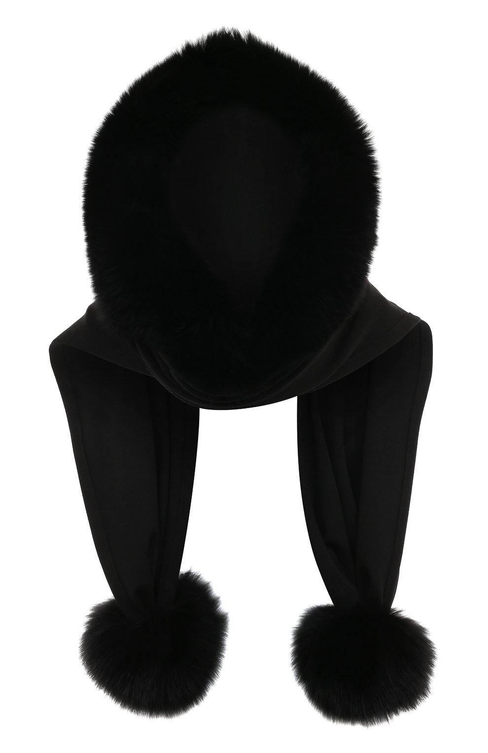 Капюшон с отделкой из песца VICTORIA KUSENKOVA, арт. 199305002548, фото 1