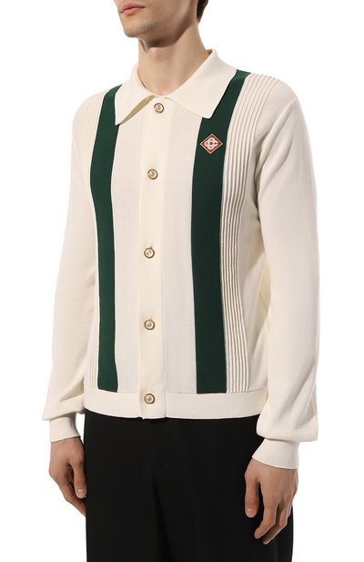 Хлопковый кардиган CASABLANCA, арт. MS23-KW-291-01, фото 3