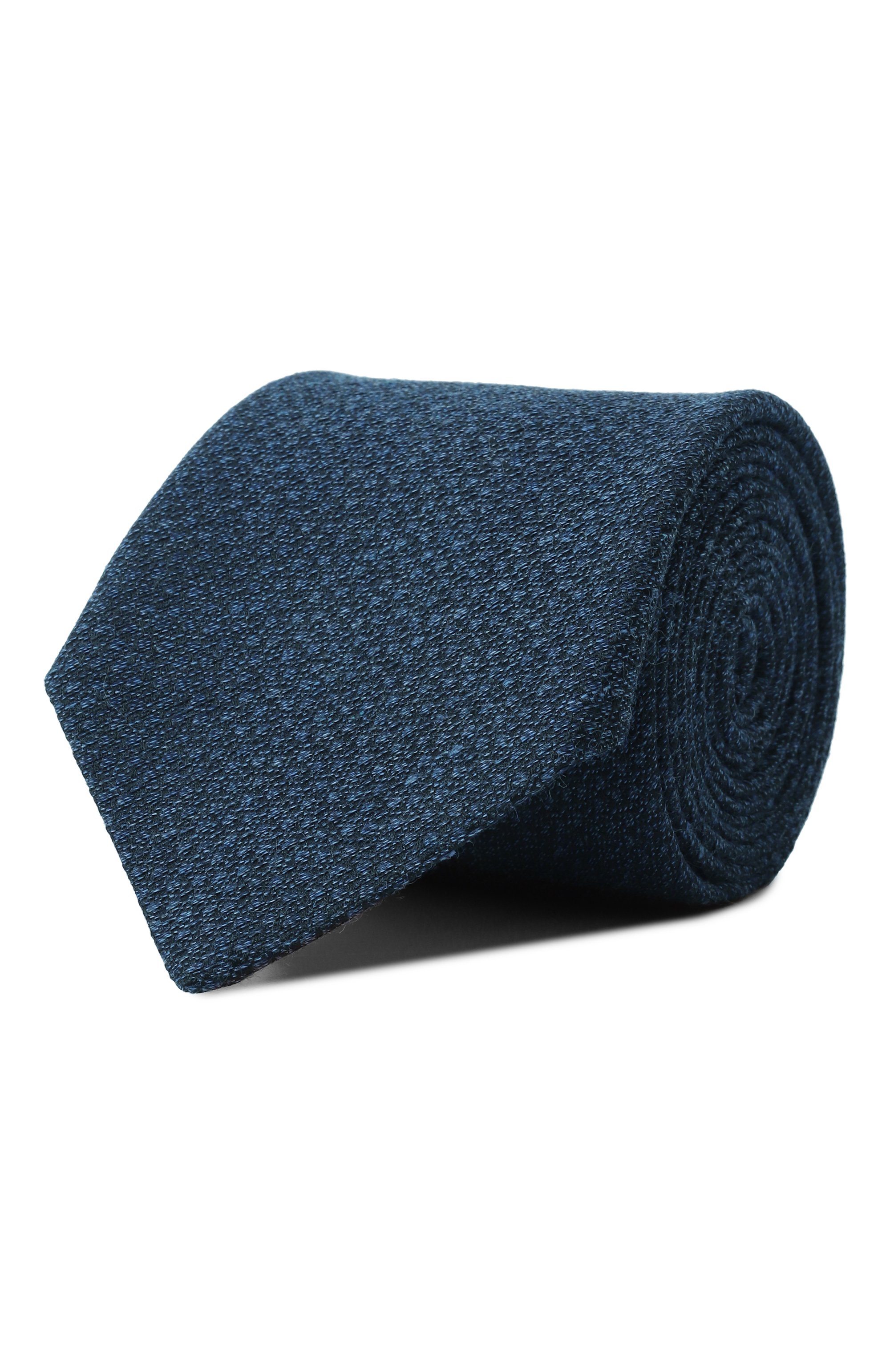 Галстук из шелка и хлопка CANALI, арт. 18/HJ04232, фото 1