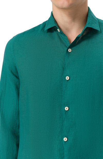 Льняная рубашка MC2 SAINT BARTH, арт. STBM PAMPL0NA/02013H, фото 5