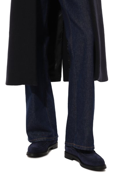 Замшевые пенни-лоферы DOUCAL'S, арт. DD8738BRUGUM252N, фото 3