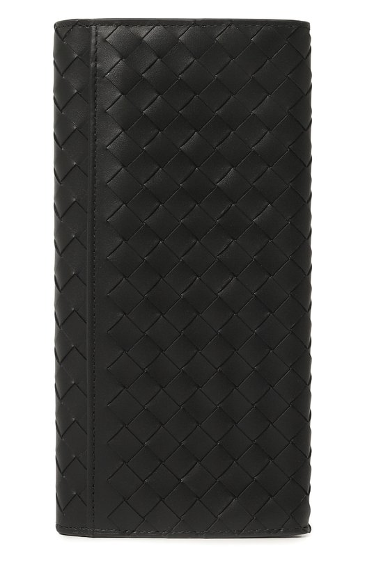 Кожаное портмоне Bottega Veneta 120697/V47W1 Чёрный 120697/V47W1