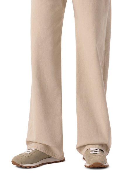 Замшевые кроссовки BRUNELLO CUCINELLI, арт. MZSFG2110, фото 3