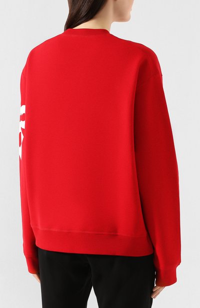 Хлопковый свитшот DSQUARED2 красного цвета по цене 27400 руб., арт. S75GU0282/S25042, фото 4 Хлопковый свитшот DSQUARED2, арт. S75GU0282/S25042, фото 4