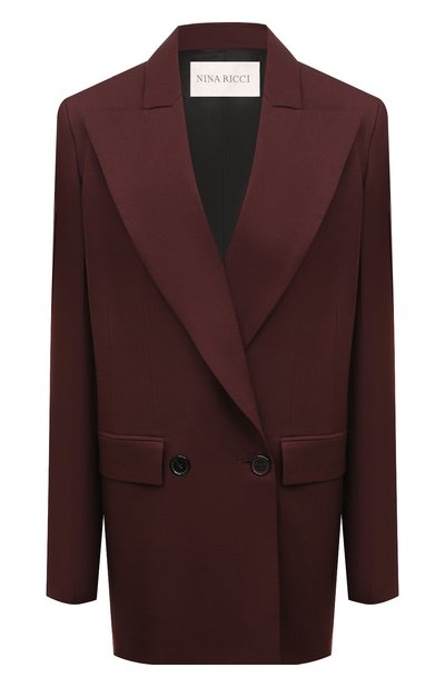 Женский шерстяной жакет NINA RICCI, арт. 24ACVE010WV0322
