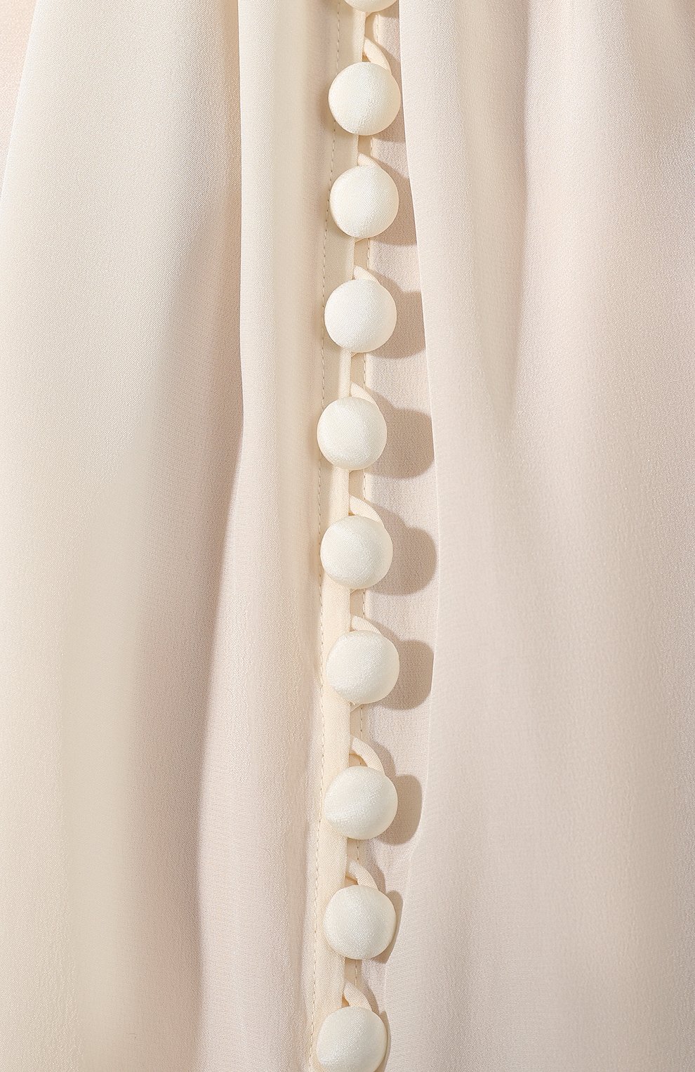 Шелковая блузка ZIMMERMANN белого цвета по цене 49100 руб., арт. 7676TRSUP, фото 5 Шелковая блузка ZIMMERMANN, арт. 7676TRSUP, фото 5