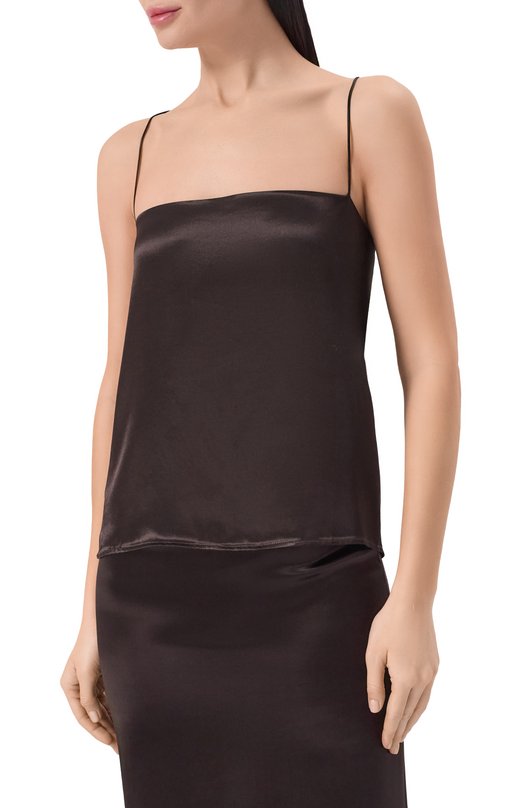 Атласный топ Armarium ARMFWT043/V012 Коричневый  ARMFWT043/V012 Фото 3