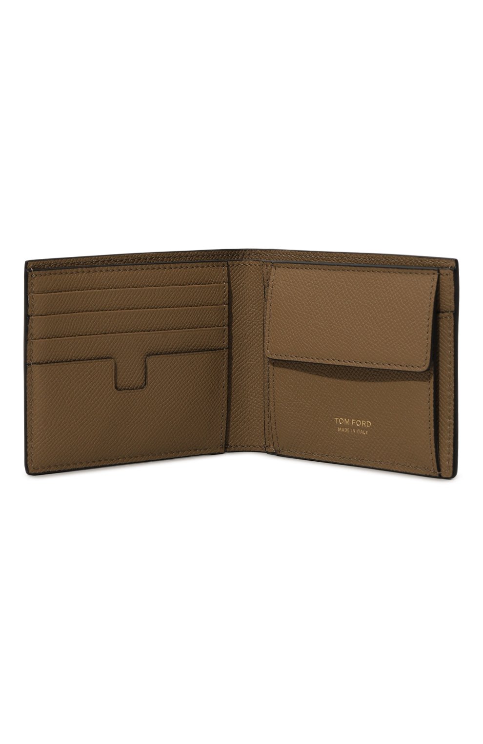 Кожаное портмоне TOM FORD светло-коричневого цвета по цене 49150 руб., арт. YM278T/LCL081, фото 3 Кожаное портмоне TOM FORD, арт. YM278T/LCL081, фото 3