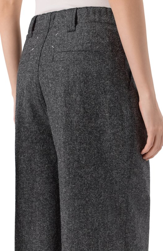 Шерстяные брюки Maison Margiela S29KA0394/M35569 Серый  S29KA0394/M35569 Фото 5