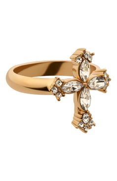Женское кольцо DOLCE & GABBANA золотого цвета, арт. WRP6X1 W1111 | Фото 1 (Региональные ограничения белый список (Axapta Mercury): Не проставлено; Нос: Не проставлено; Материал: Металл)