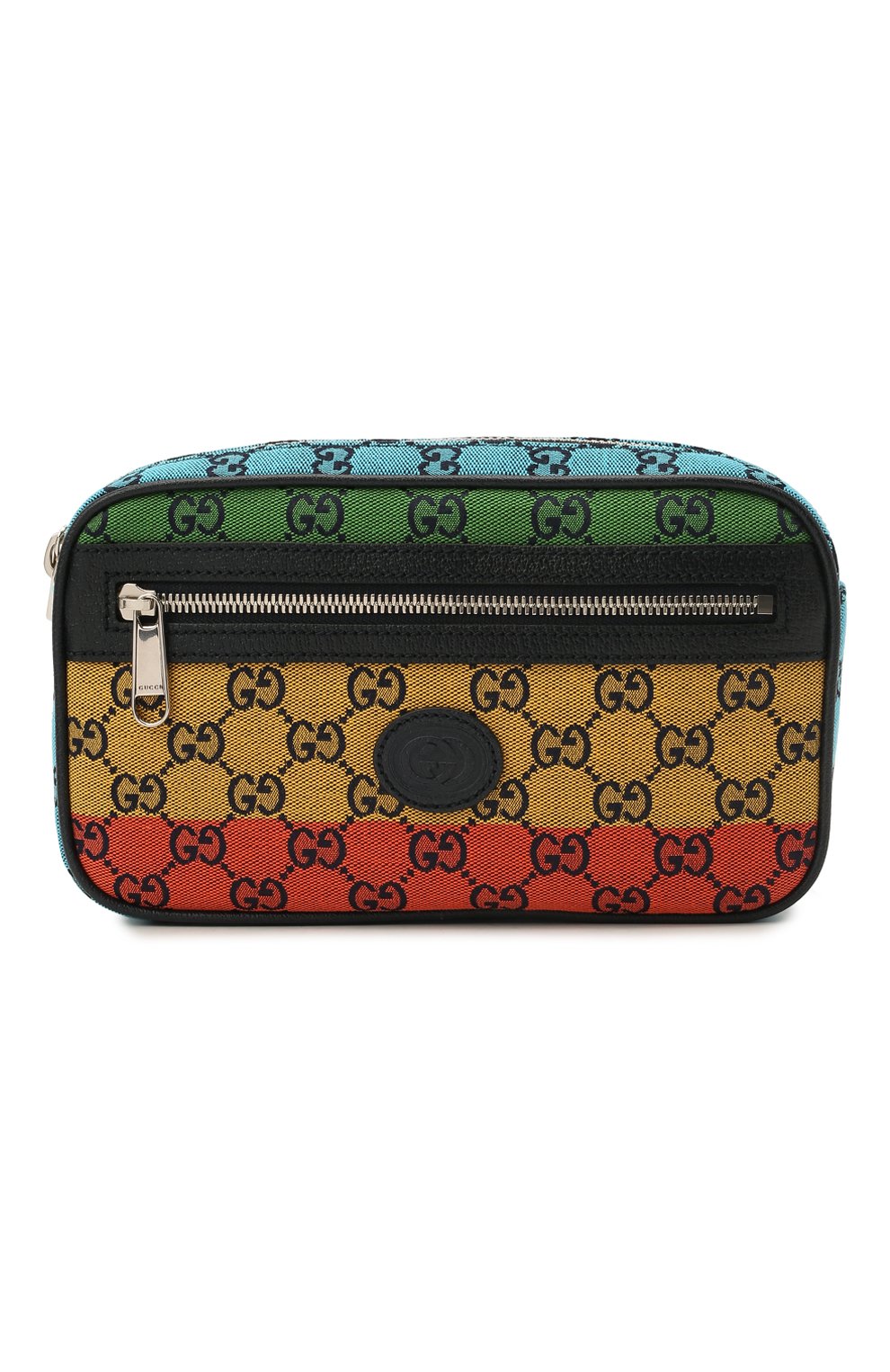 Текстильная поясная сумка gg multicolor GUCCI, арт. 658657/2U1BN, фото 1