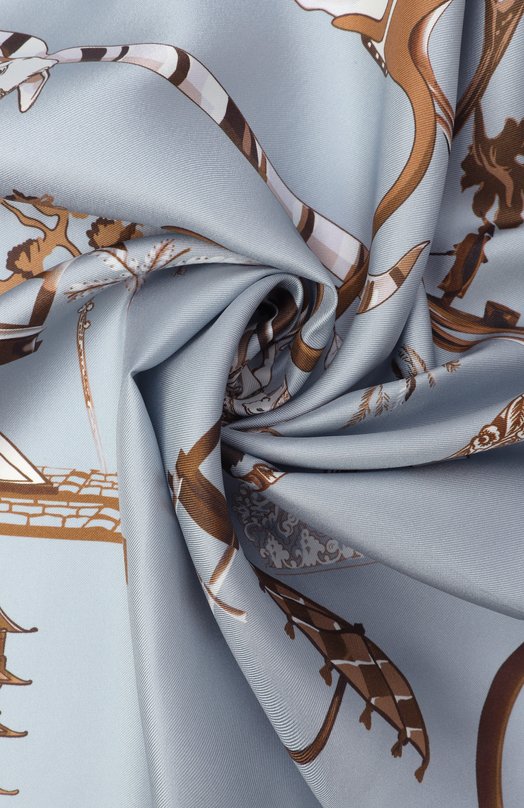 Шелковый платок Dao Radical Chic 713281.07.02 Голубой  713281.07.02 Фото 3