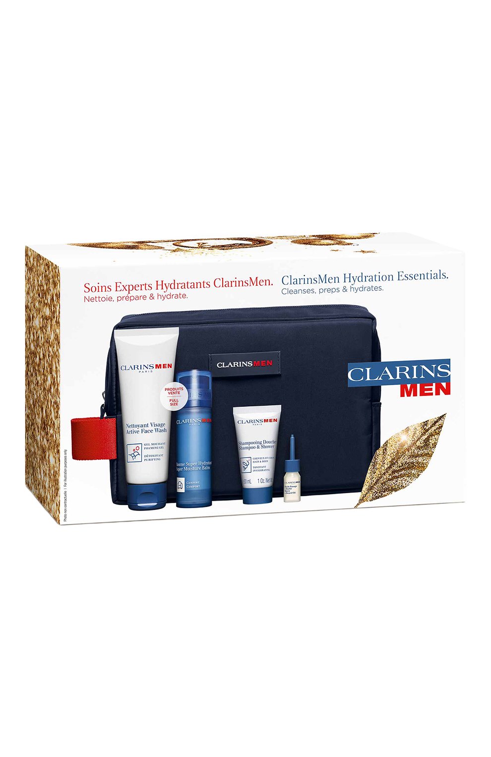 Набор увлажняющих средств ухода для мужчин (50+125+3+30ml) CLARINS, арт. 80103863, фото 5