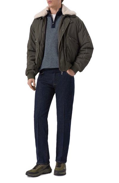 Джемпер из шерсти и хлопка BOSS, арт. 50549976, фото 2