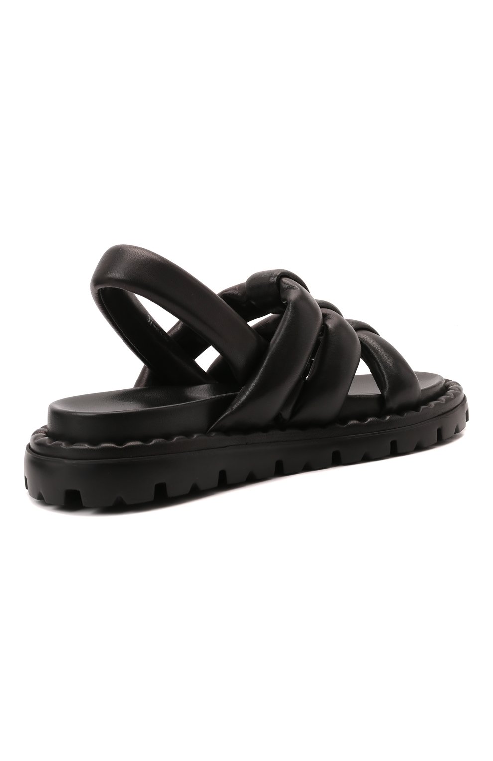 Кожаные сандалии PRADA, арт. 1X810M-038-F0002-020, фото 3