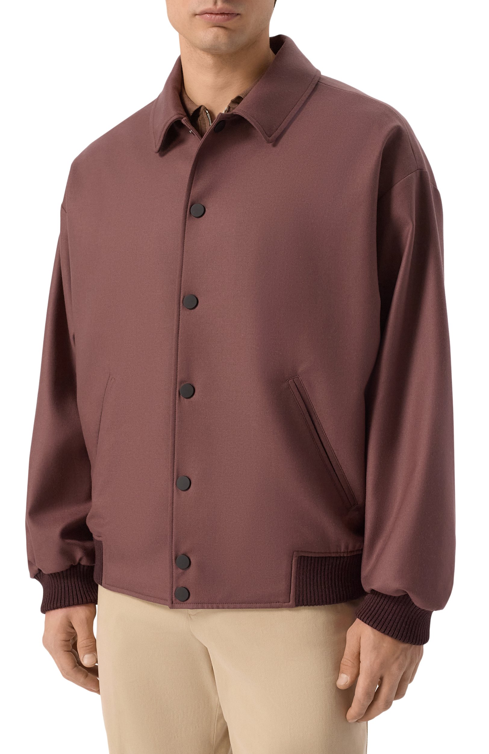 Кашемировый бомбер KITON, арт. UGK176K0230L, фото 3