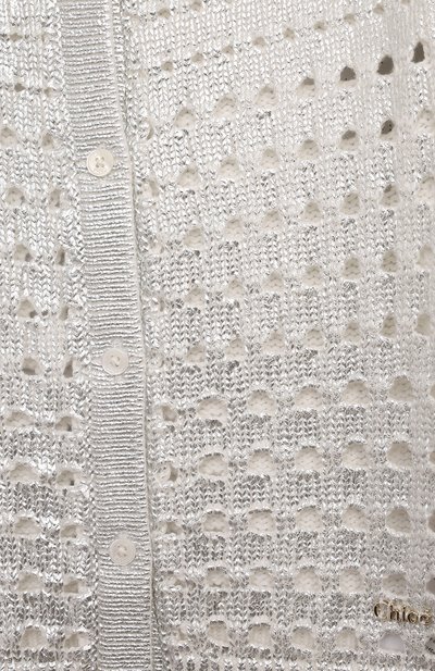 Хлопковый кардиган CHLOÉ, арт. C20195/2A-5A, фото 3