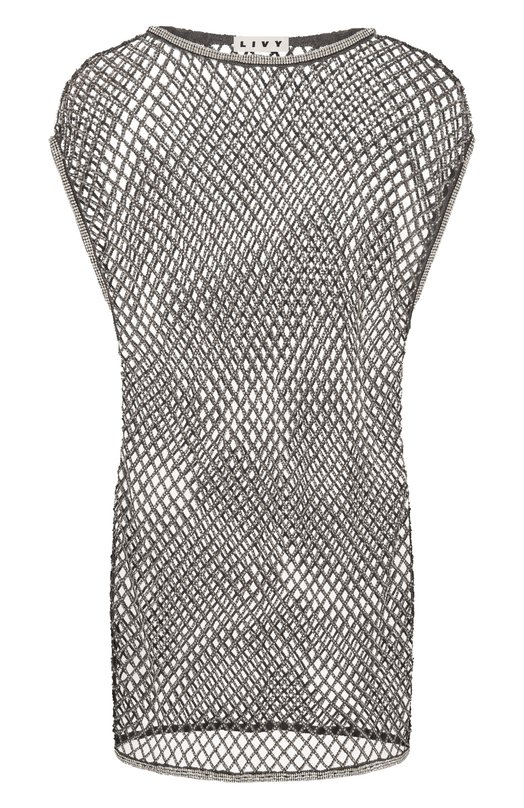 Платье с отделкой стразами LIVY 655734551 Серебряный 655734551