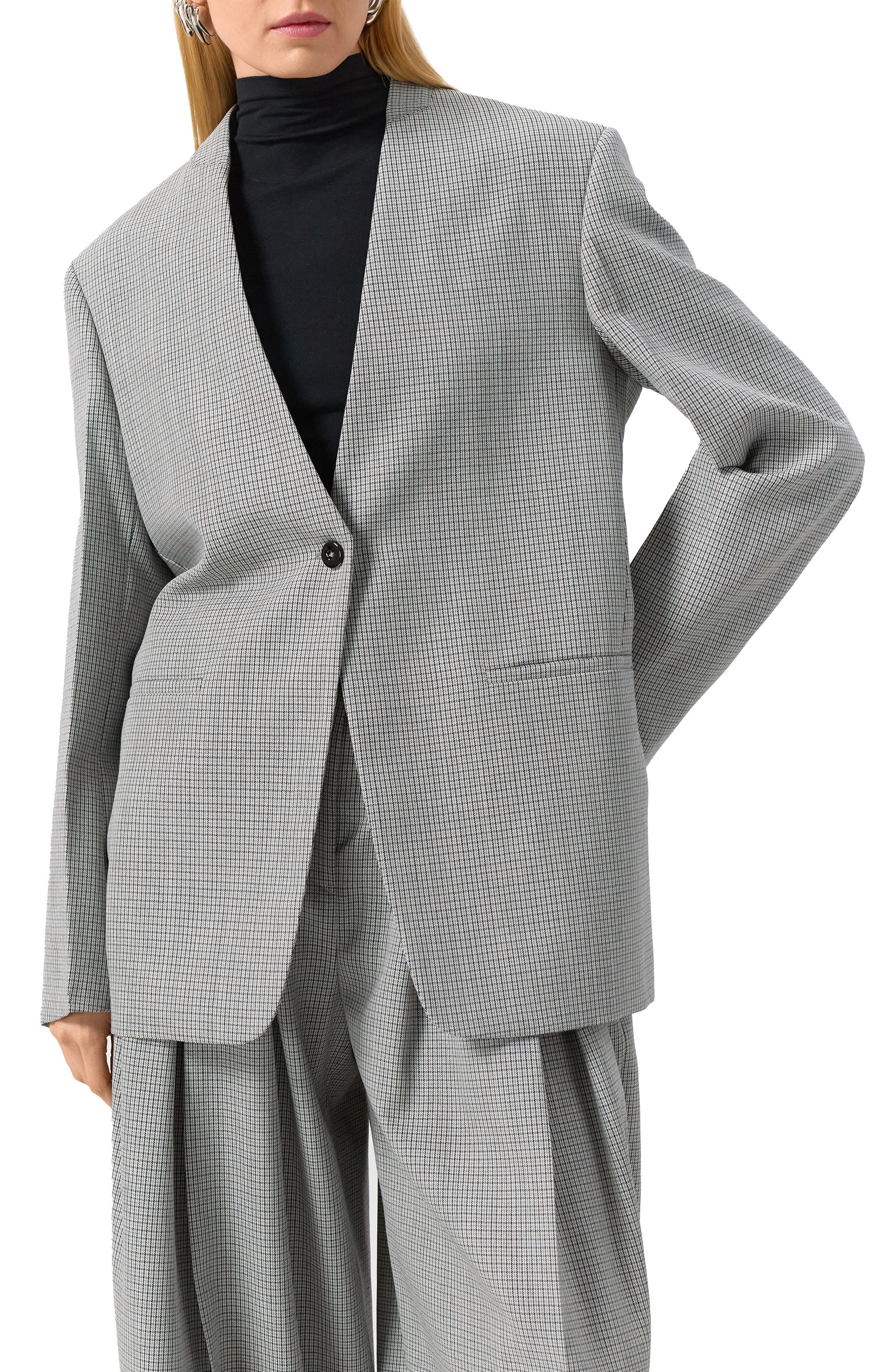 Шерстяной жакет JIL SANDER, арт. J02BN0195-J40177, фото 3