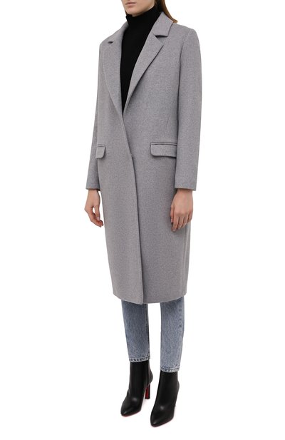 Пальто из шерсти и кашемира SEVEN LAB, арт. CMAR grey, фото 3
