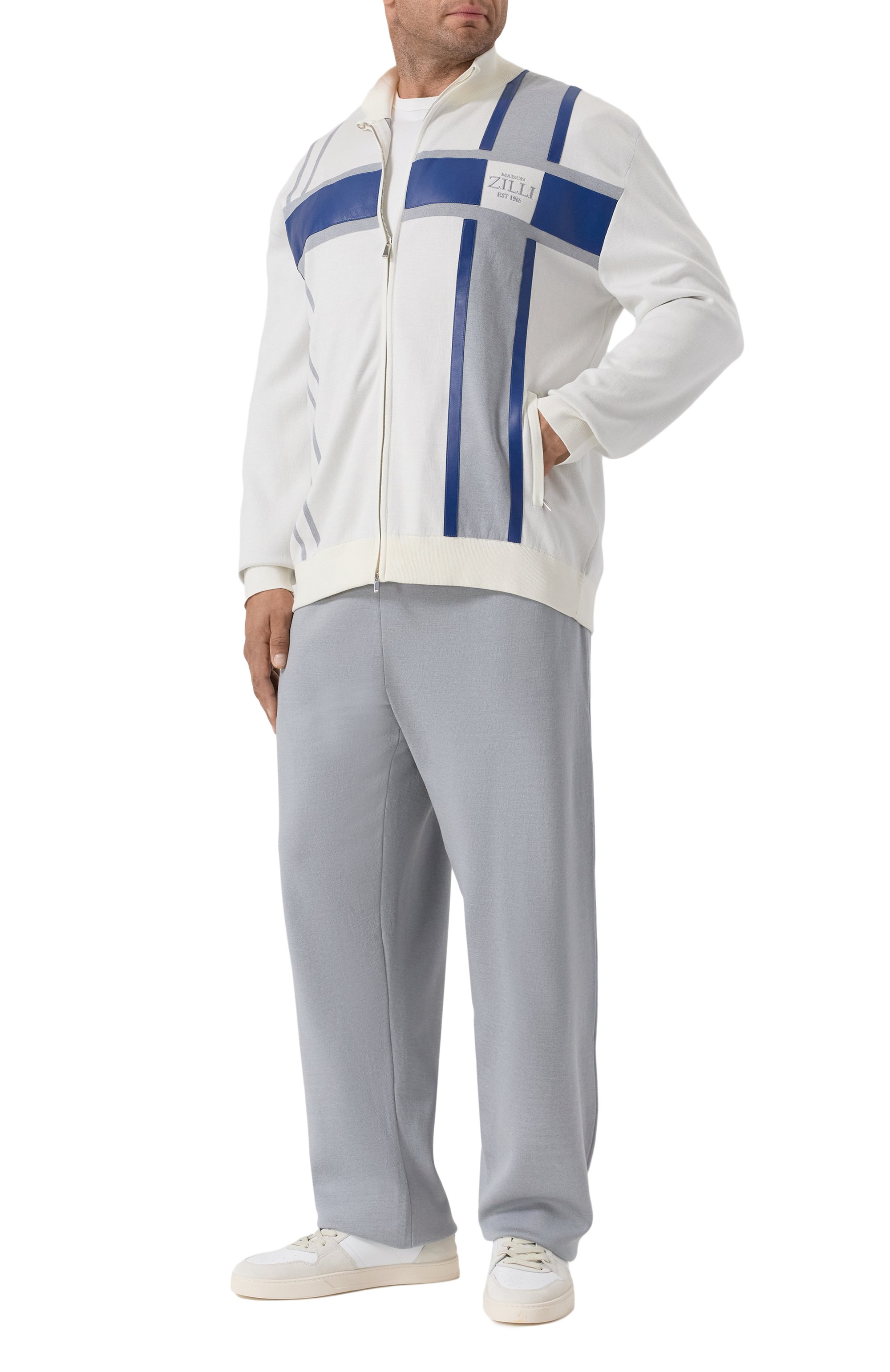 Спортивный костюм из хлопка и шелка ZILLI, арт. JSU011M0144VCHE00, фото 1