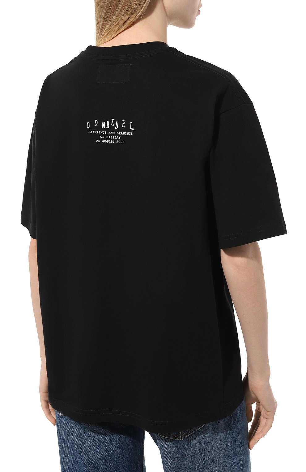 Хлопковая футболка DOMREBEL, арт. NEW Y0RKER/T-SHIRT, фото 4