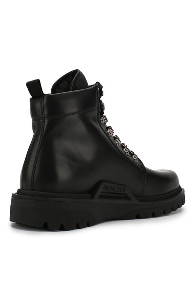 Кожаные ботинки на шнуровке MONCLER, арт. D2-09A-10314-00-019Z0, фото 4