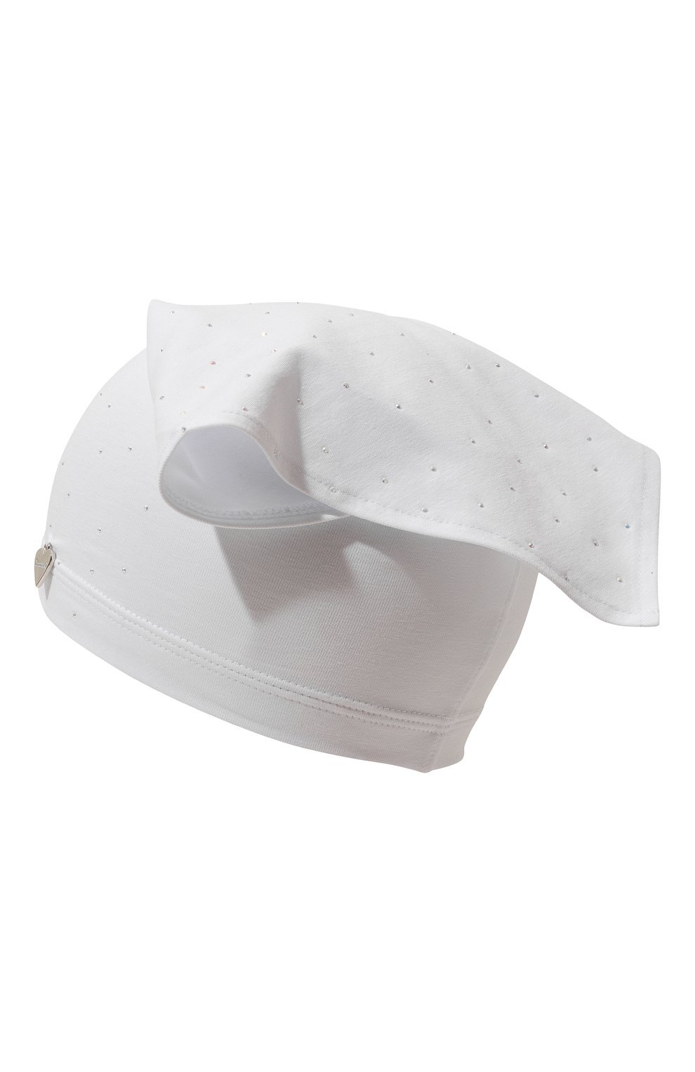 Хлопковая бандана IL TRENINO белого цвета по цене 5695 руб., арт. CL-4328, фото 2 Хлопковая бандана IL TRENINO, арт. CL-4328, фото 2