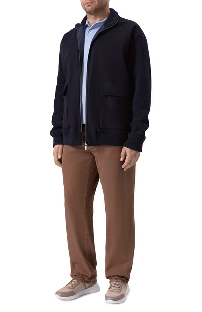 Поло из шелка и хлопка PAUL&SHARK, арт. 25411208, фото 2