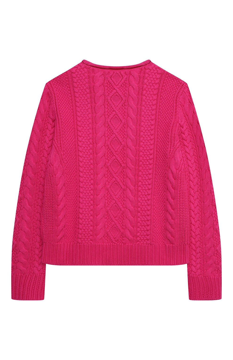 Хлопковый пуловер POLO RALPH LAUREN фуксия цвета по цене 13750 руб., арт. 313834968, фото 2 Хлопковый пуловер POLO RALPH LAUREN, арт. 313834968, фото 2