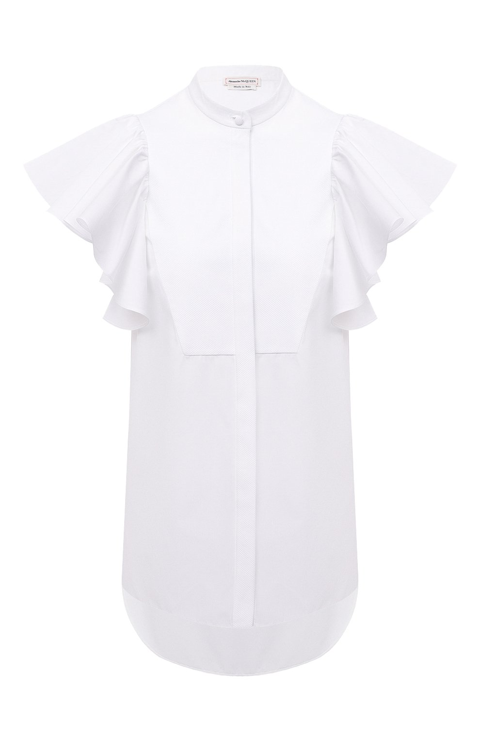 Хлопковая блузка ALEXANDER MCQUEEN, арт. 646340/QAAAD, фото 1