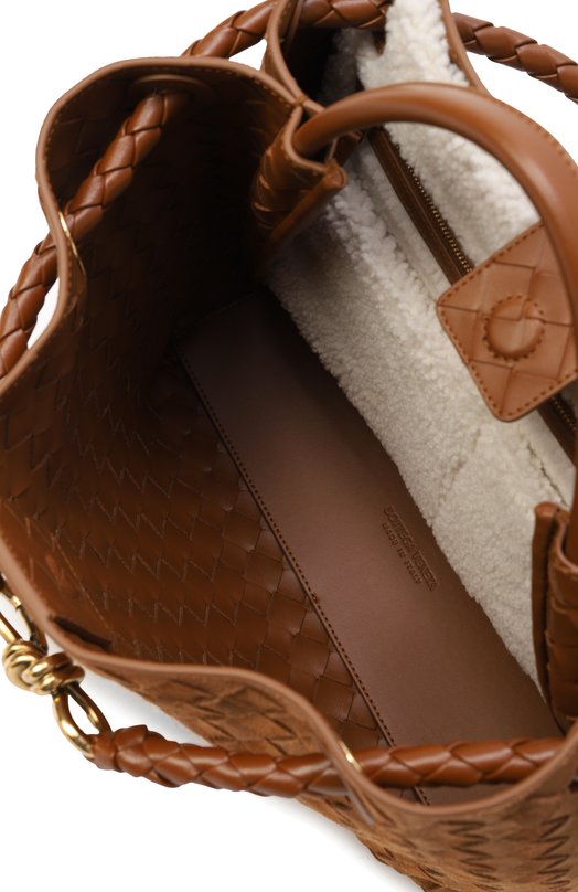 Сумка Andiamo medium Bottega Veneta 856001/V5ZZ8 Коричневый  856001/V5ZZ8 Фото 5