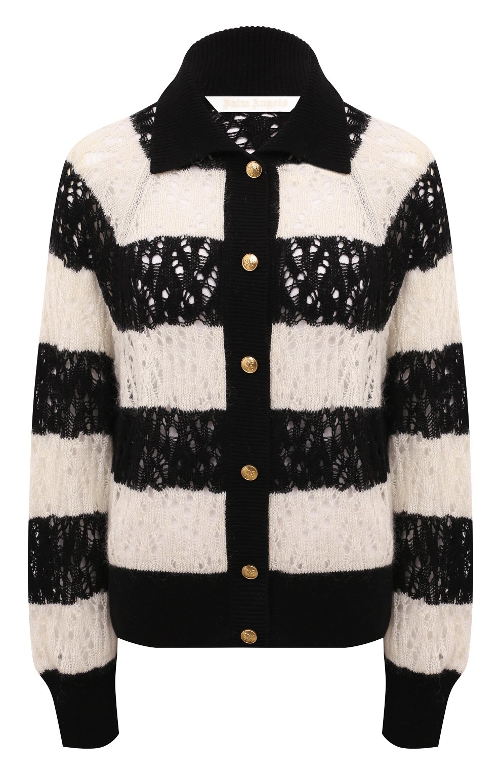 Шерстяной кардиган PALM ANGELS, арт. PWHB035F24KNI001, фото 1