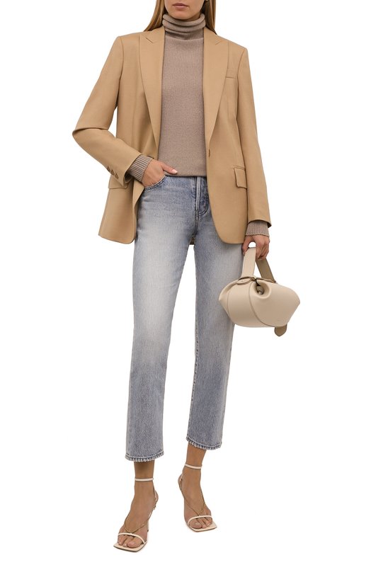 Кашемировая водолазка Ralph Lauren Бежевый, фото 2