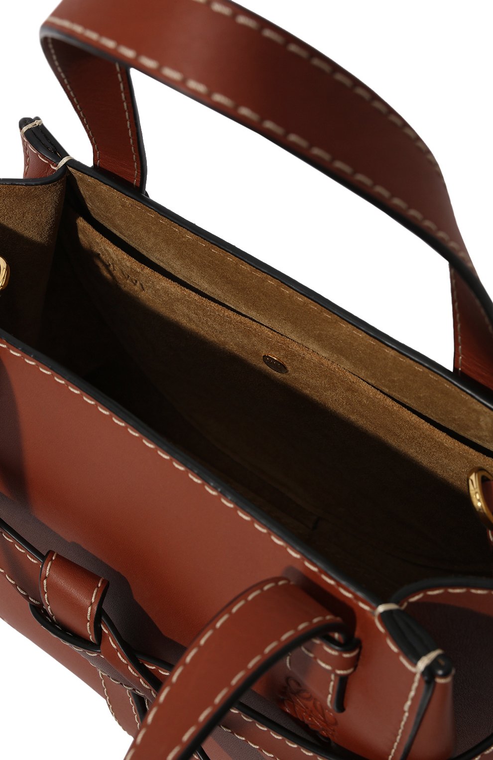 Сумка gate bag LOEWE темно-коричневого цвета по цене 292000 руб., арт. 321.56.Z99, фото 5 Сумка gate bag LOEWE, арт. 321.56.Z99, фото 5