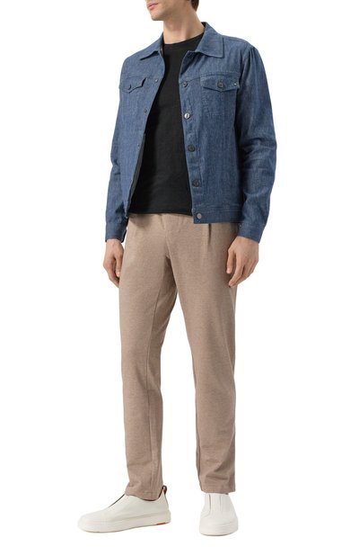 Льняная футболка STEFANO RICCI, арт. MNH5104070/LN, фото 2