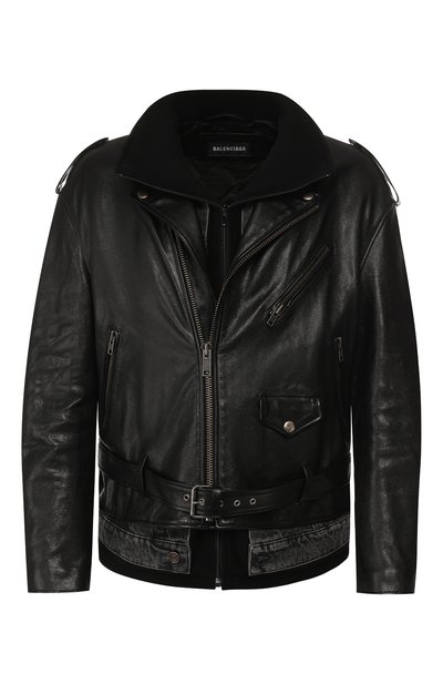 Кожаная куртка BALENCIAGA, арт. 556074/TDS01, фото 1