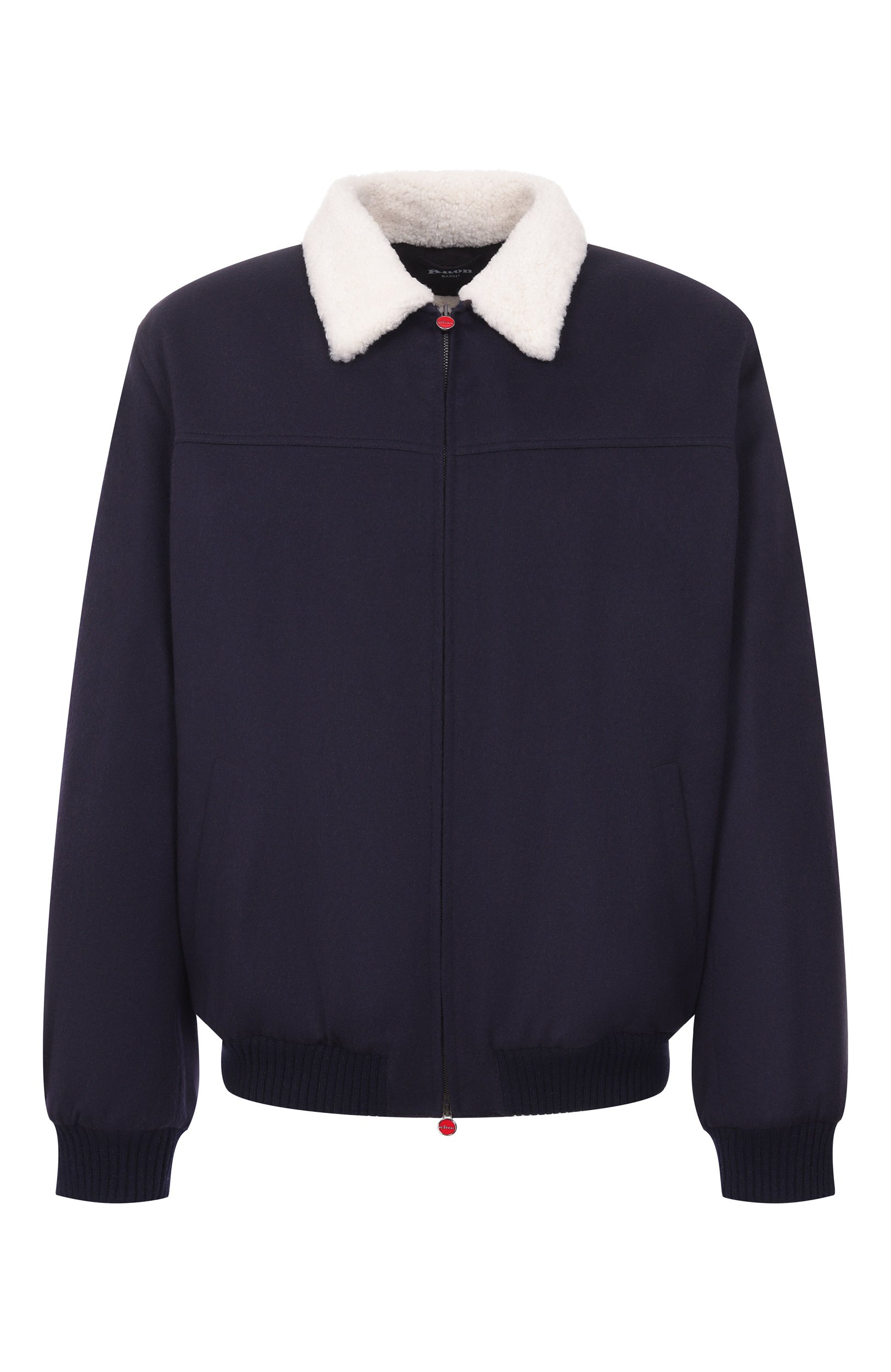 Кашемировый бомбер с подкладкой из овчины KITON, арт. UW0910MV03T83/60-68, фото 1
